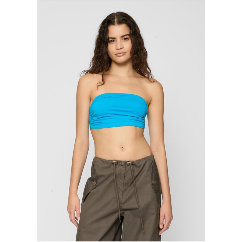 Urban Classics Womens Bandeau Top 3-Pack Turquoise+Turquoise+Turquoise 57100176