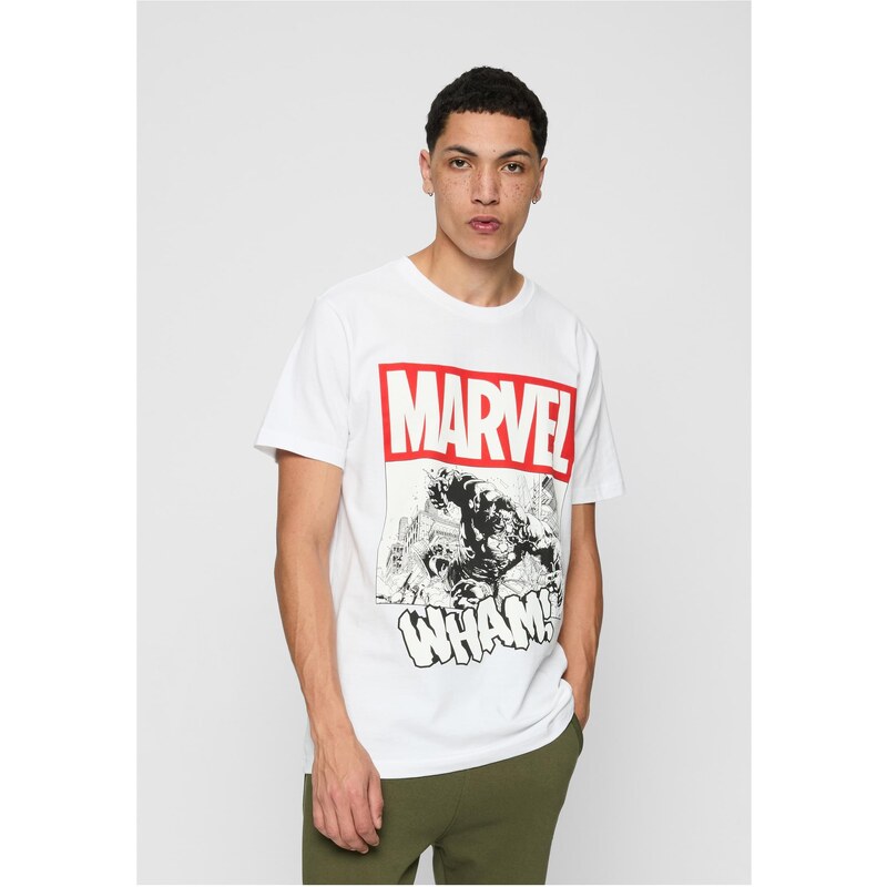 Merchcode White Avengers Smashing Hulk T-shirt 57100204