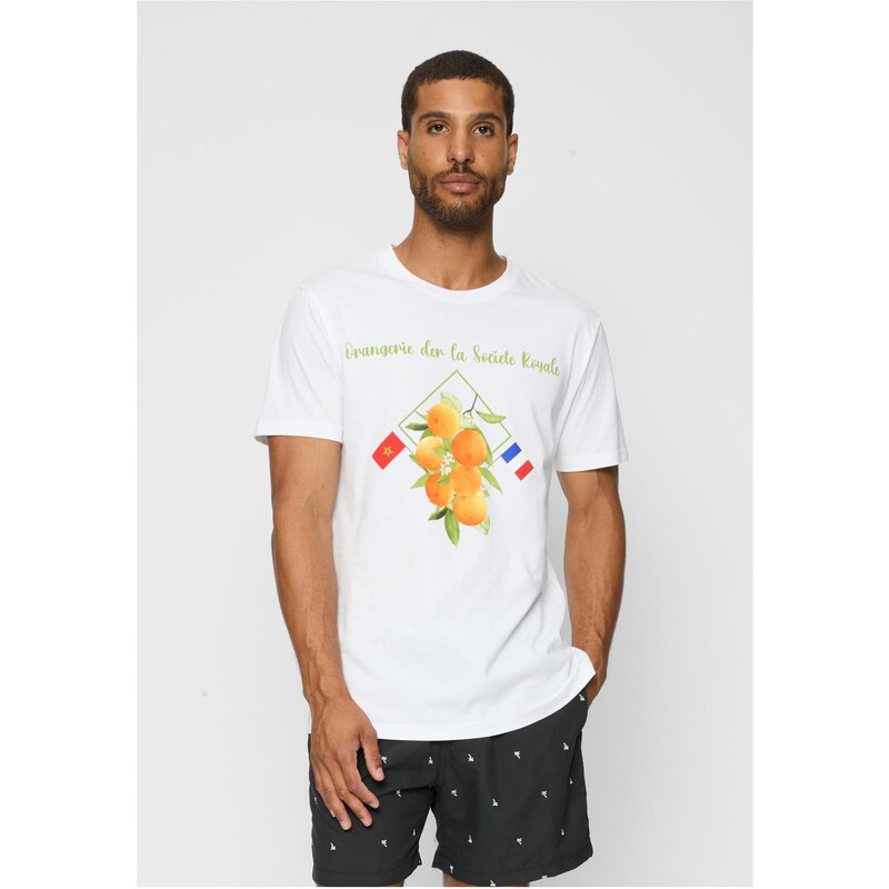 Mister Tee T-shirt Orangerie white 57100173