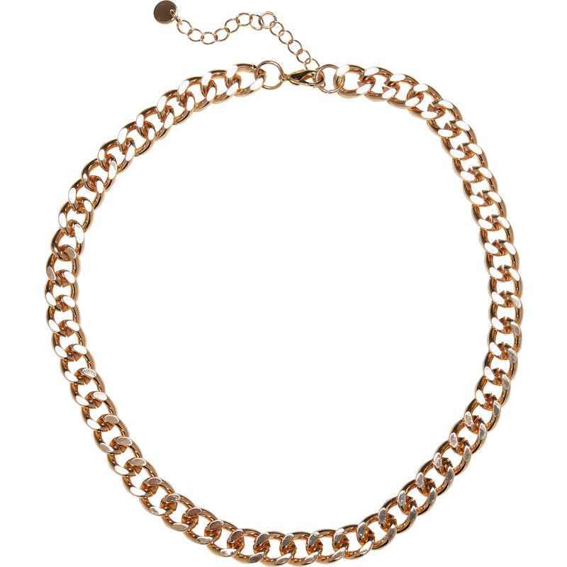 Urban Classics Big Saturn Basic Necklace - Gold 57100252