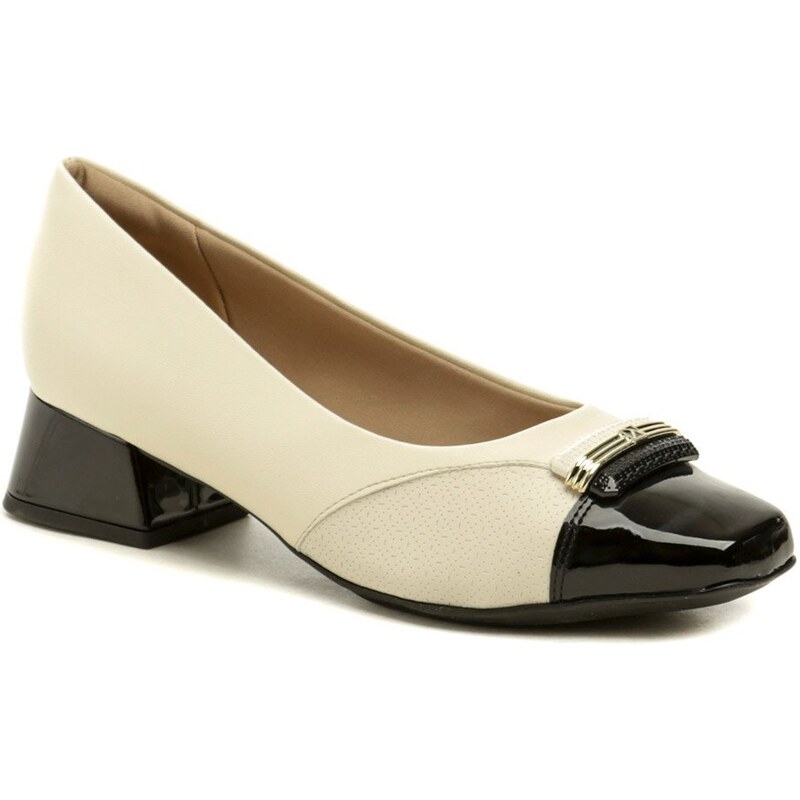 Piccadilly 160078-1 béžovo čierne dámske lodičky 57095564