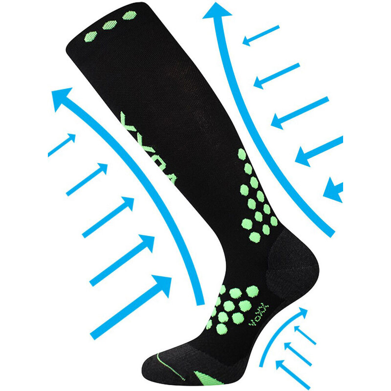 Glara Kompresné športové antibakteriálne podkolienky 57095831