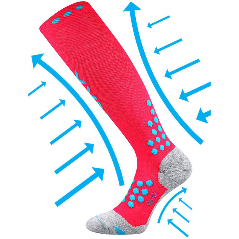 Glara Kompresné športové antibakteriálne podkolienky 57095827