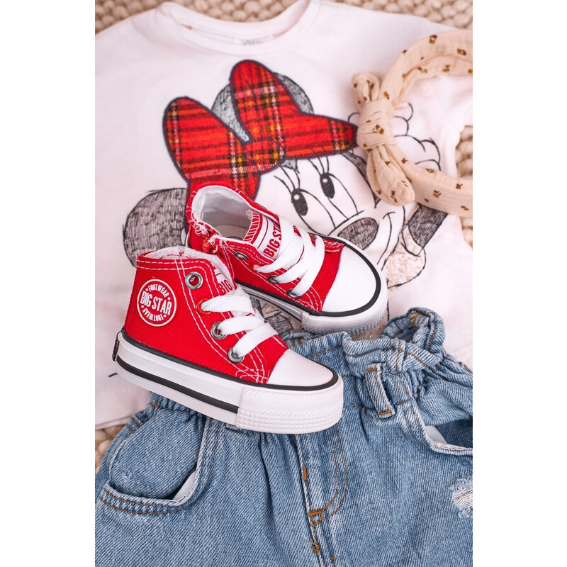 Detské tenisky BIG STAR SHOES Red 50636672