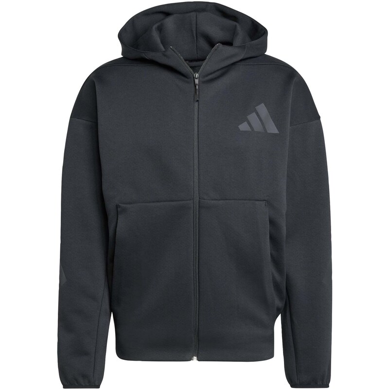 ADIDAS SPORTSWEAR Športová mikina so zipsom Z.N.E. tmavosivá / čierna 57222182