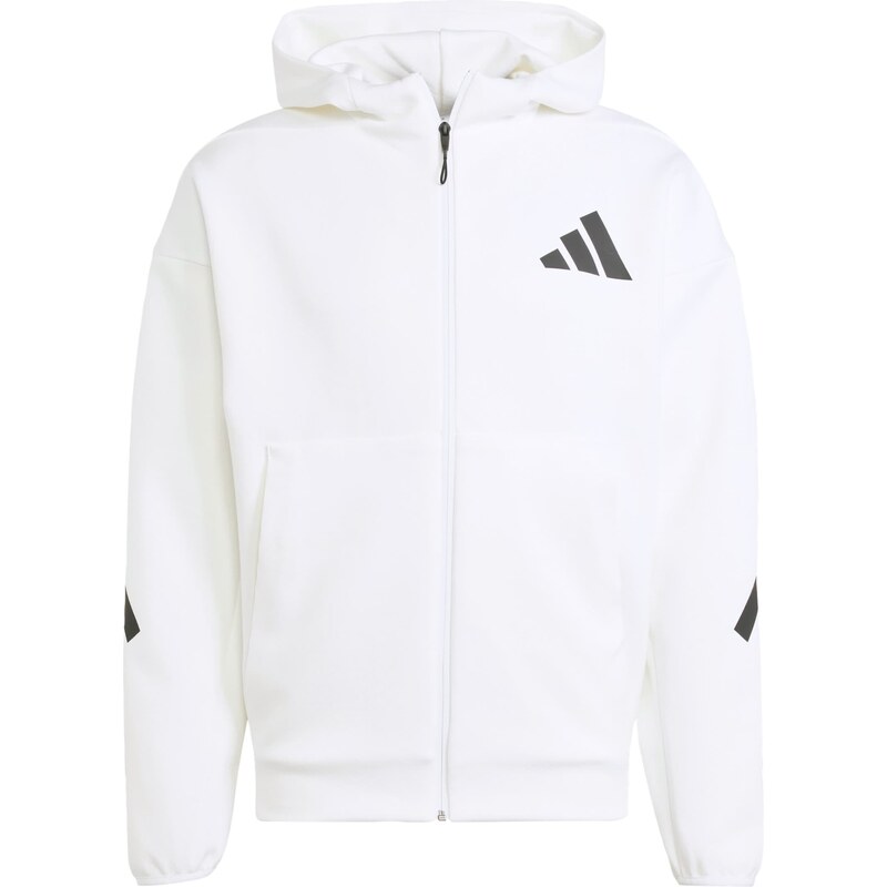 ADIDAS SPORTSWEAR Športová mikina so zipsom Z.N.E. čierna / biela 57222183