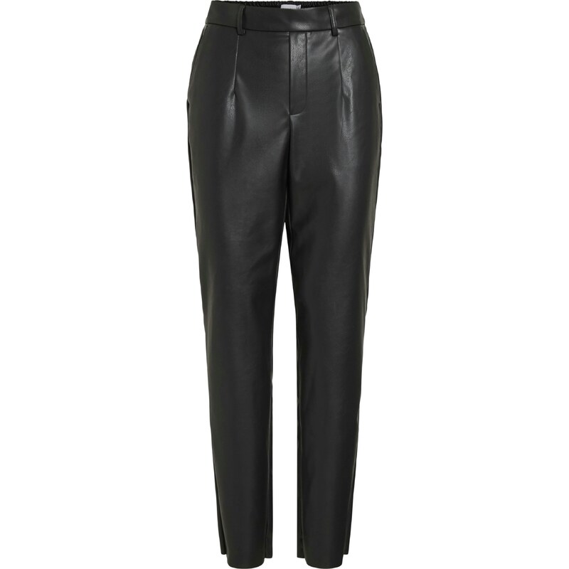 VILA Plisované nohavice čierna 58422809