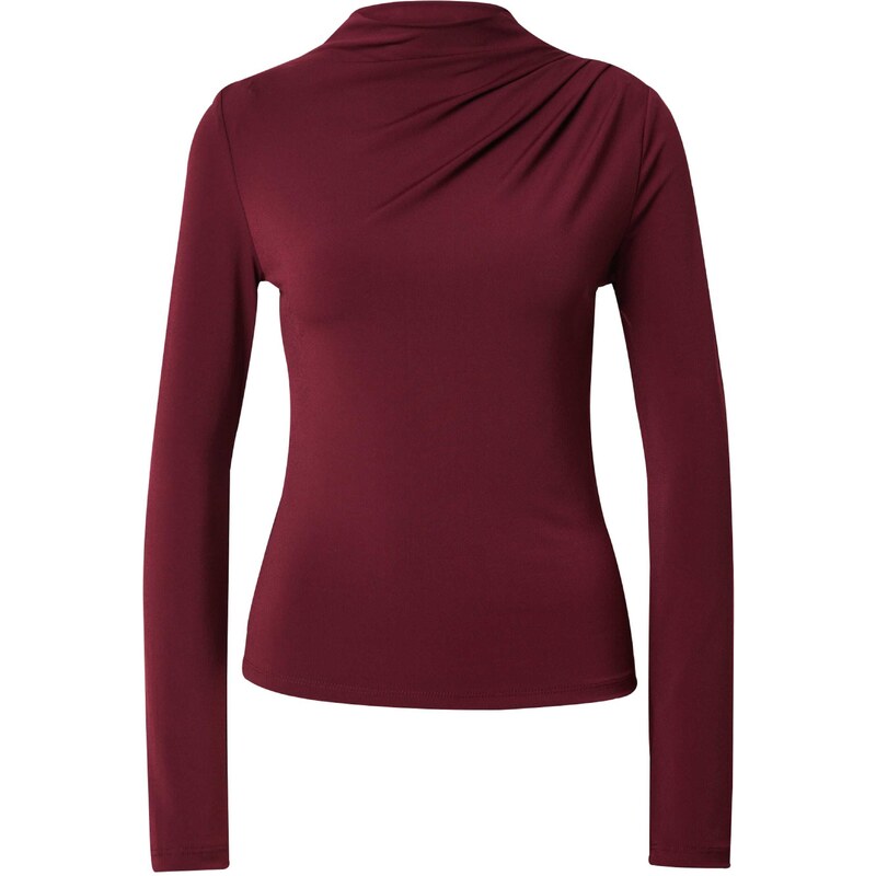 PIECES Blúzka PCMadison vínovo červená 57165995