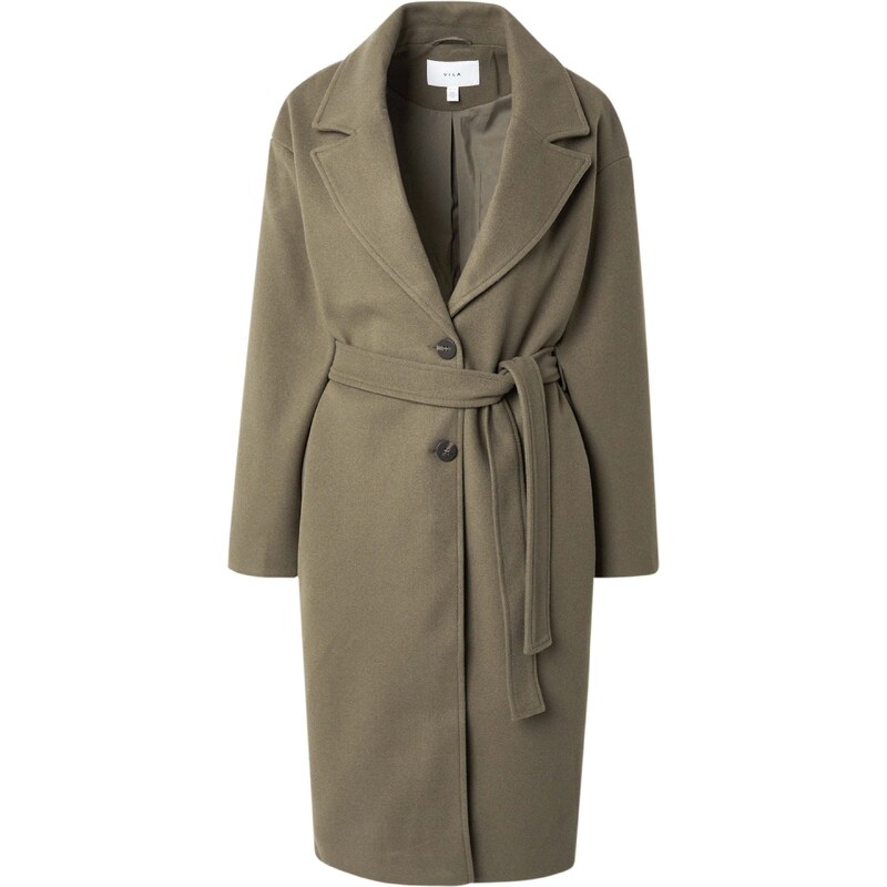 VILA Prechodný kabát Poko olivová 57223765