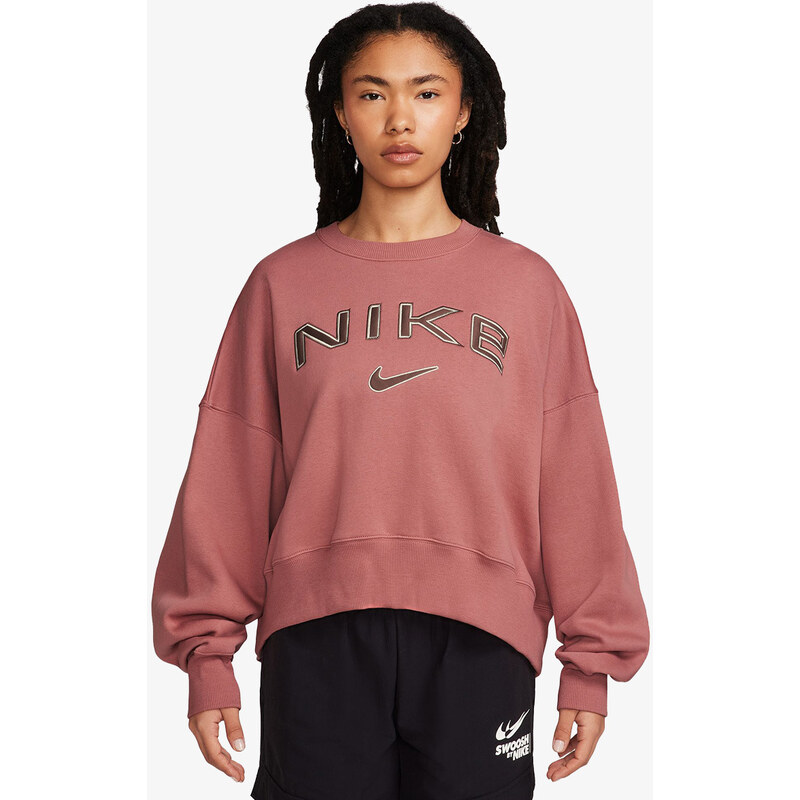 Nike W NSW PHNX FLC OOS LOGO CREW XS 57139191