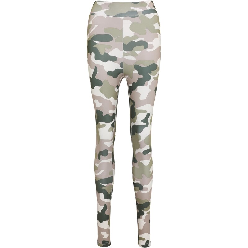 Urban Classics Womens high-waisted leggings Camo Tech camouflage/pink 50521911