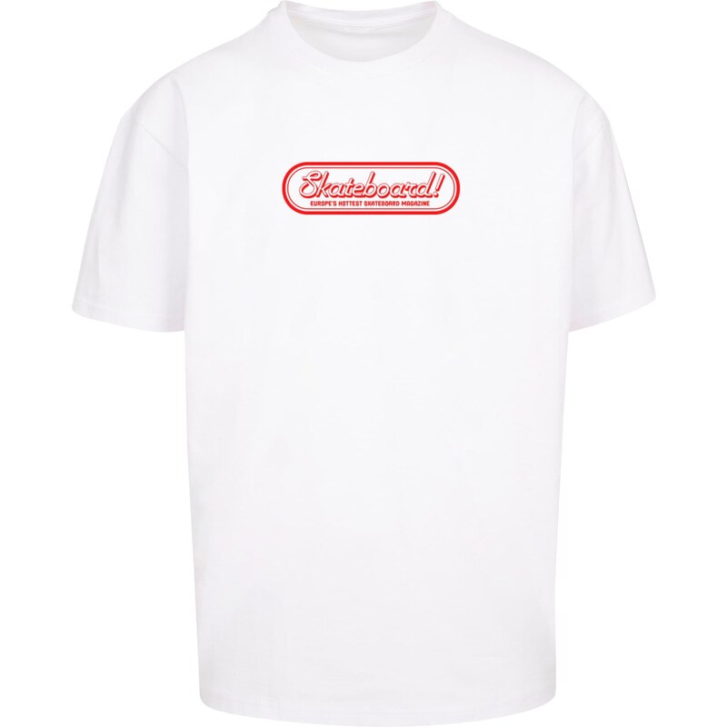 Merchcode Mens T-shirt The Skateboard Magazine white 57143054