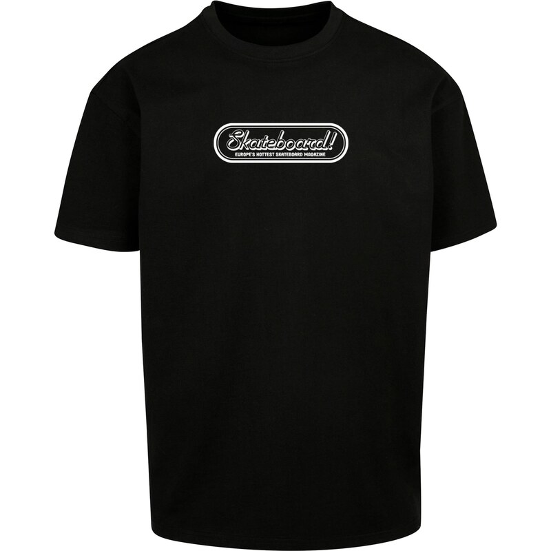 Merchcode Mens T-shirt Skateboard Magazine Logo black 57143040