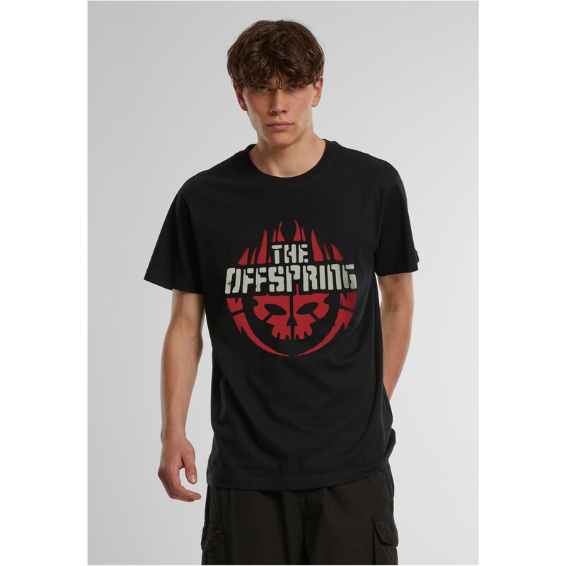 Merchcode Mens T-Shirt Offspring Skull Logo Black 57143081