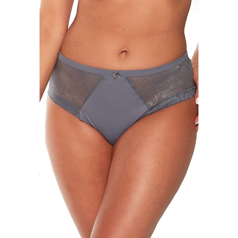 Sivé zdobené nohavičky Gaia Marsela GFP 1254 Marsela S-3XL GFP 1254 57158878