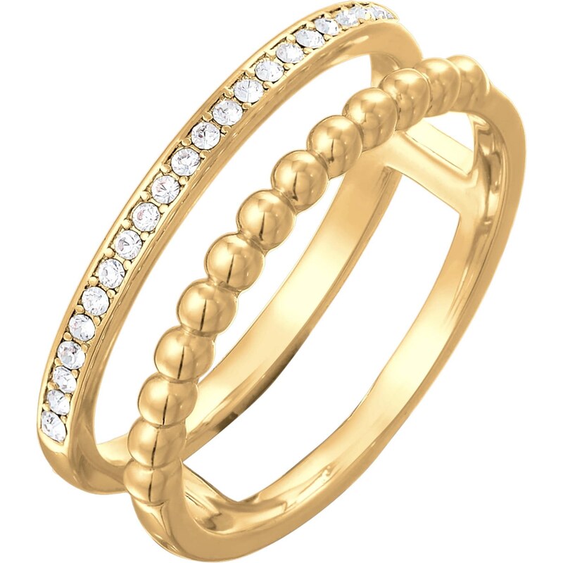 ELLI Prsteň zlatá / priehľadná 57165580