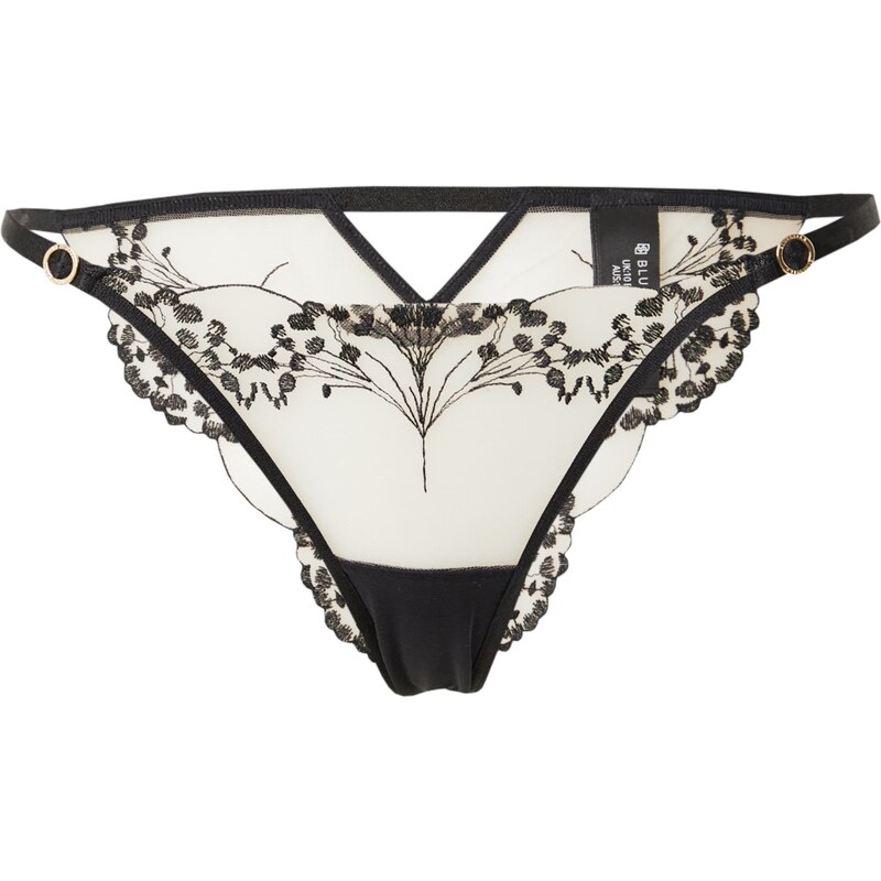 Bluebella Nohavičky Marisa svetlobéžová / čierna 57223880