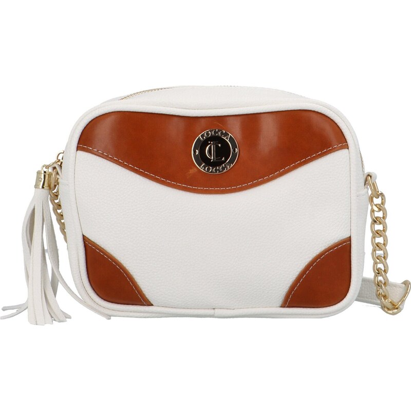 Dámska crossbody kabelka biela - Locca Maksym biela 57195009