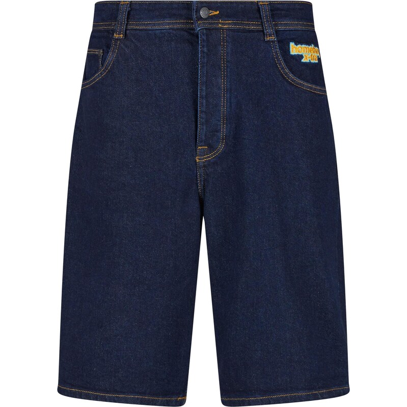 HOMEBOY Džínsy svetlomodrá / tmavomodrá / žltá 63146532