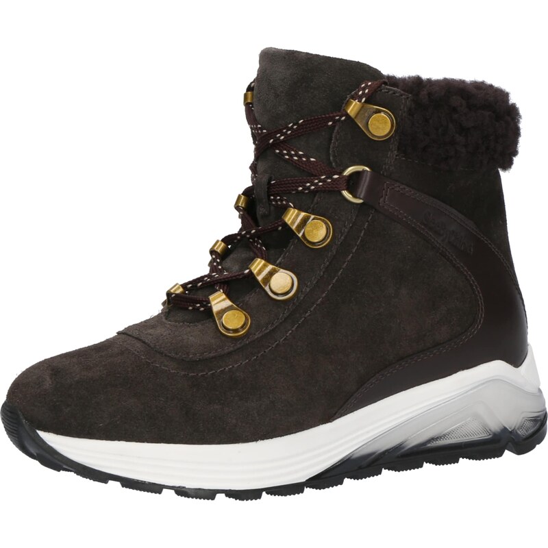 See by Chloé Šnurovacie členkové čižmy BRETT antracitová 57223996