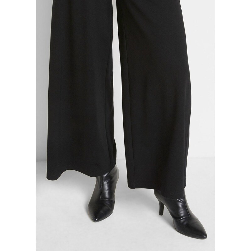 bonprix Nohavice Culotte, Punto di Roma, farba čierna