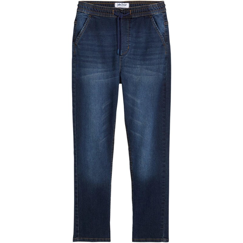 bonprix Chlapčenské voľné džínsy, Regular Fit, farba modrá 57185780