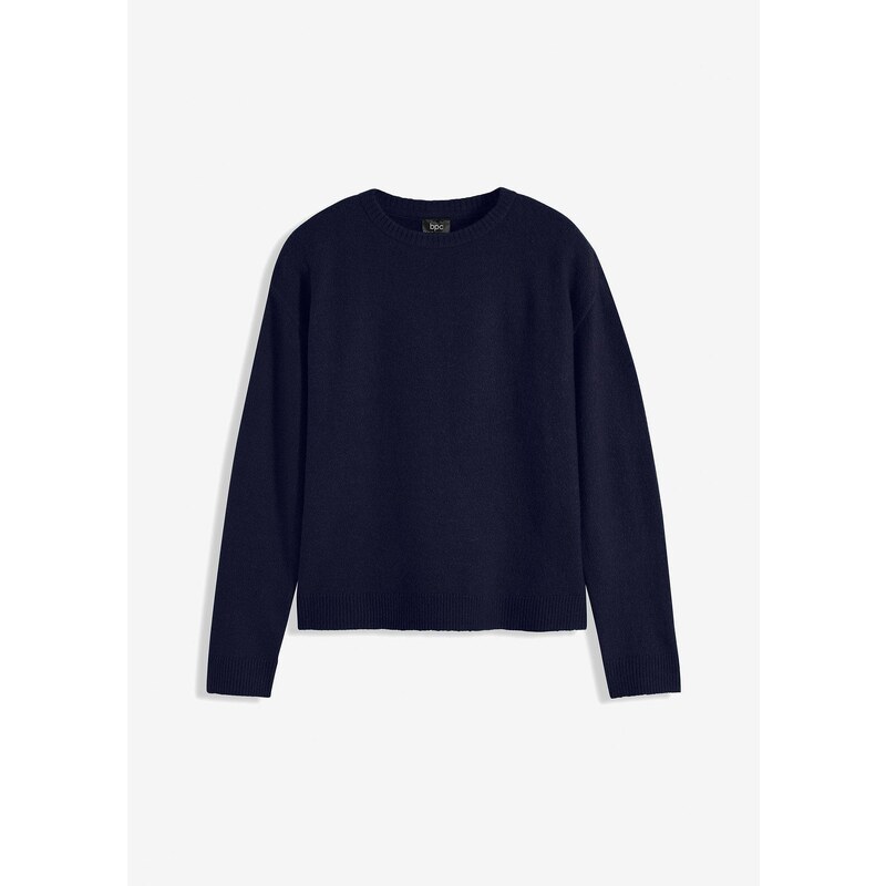 bonprix Pulóver, oversize, farba modrá 57156772