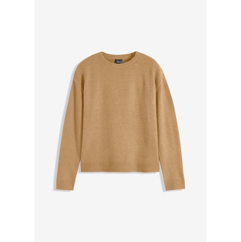 bonprix Pulóver, oversize, farba zelená 68212604