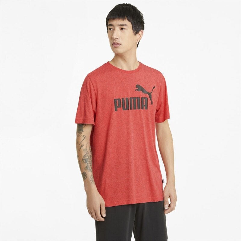 Puma ESS Heather Tee red 57192357