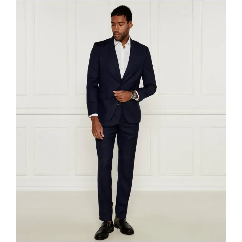 BOSS BLACK Vlnený oblek Huge | Slim Fit 57278394