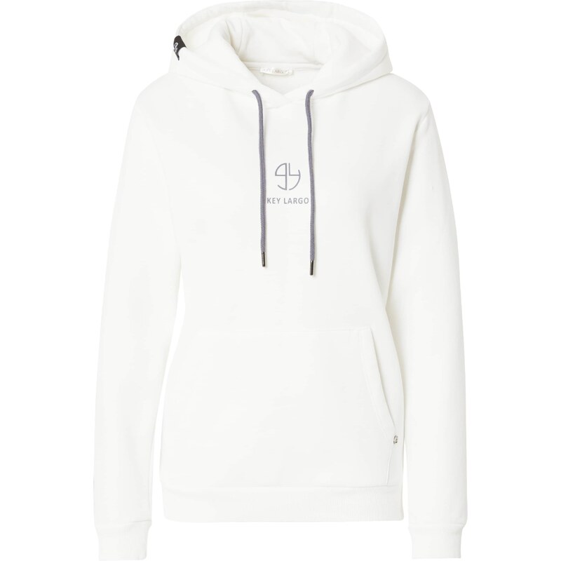 Key Largo Mikina modrosivá / šedobiela 57224094