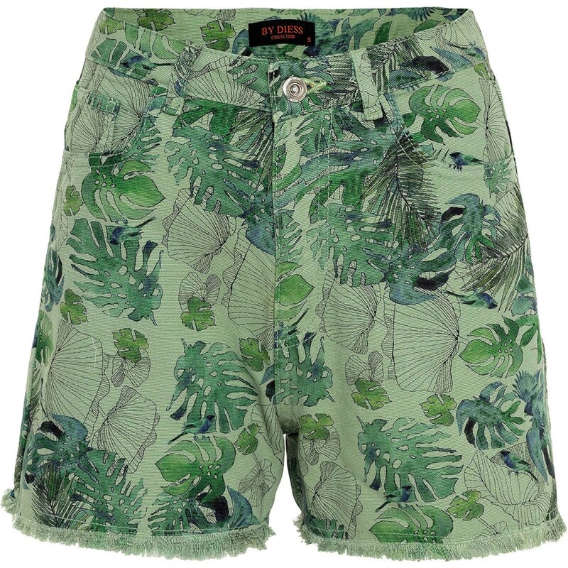 By Diess Collection Nohavice zelená / svetlozelená 57318302