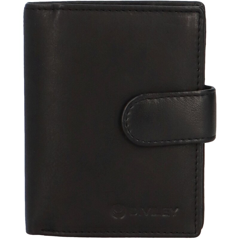 Pánska kožená peňaženka čierna - Diviley Pando čierna 57220031
