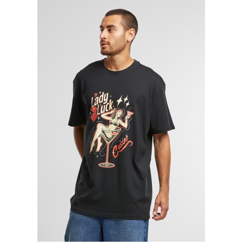 Mister Tee Mens T-shirt Lady Luck Oversize black 57206860