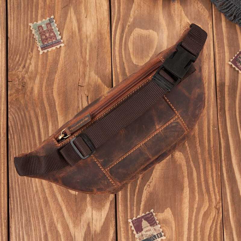 Paolo Peruzzi Pánska darčeková súprava koženej tašky na rameno a 57962158