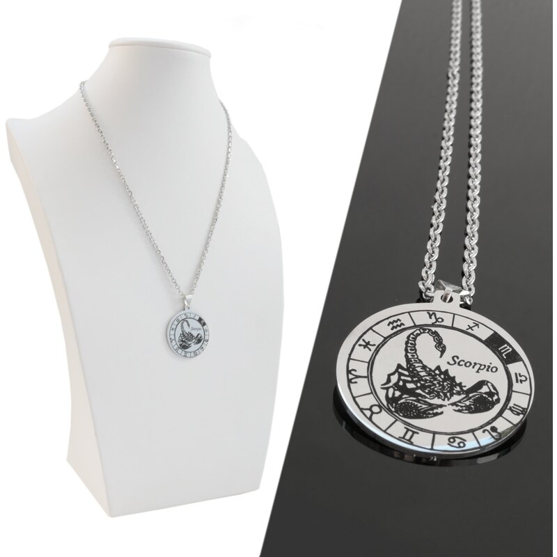 CITY STORM Prívesok s retiazkou znamenie zverokruhu - Škorpión z 66889145