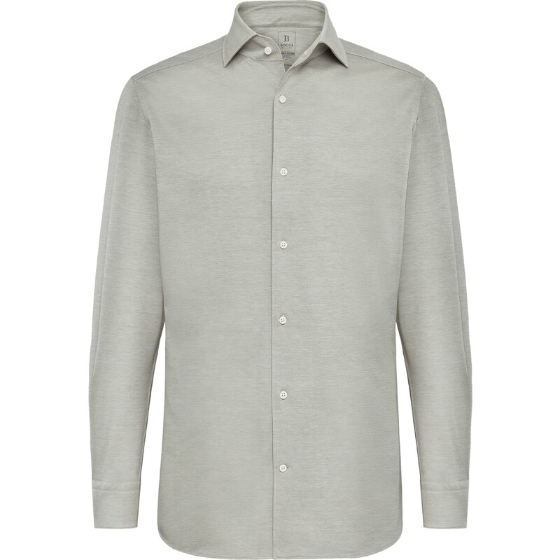 Boggi Milano Košeľa pastelovo zelená 57485010