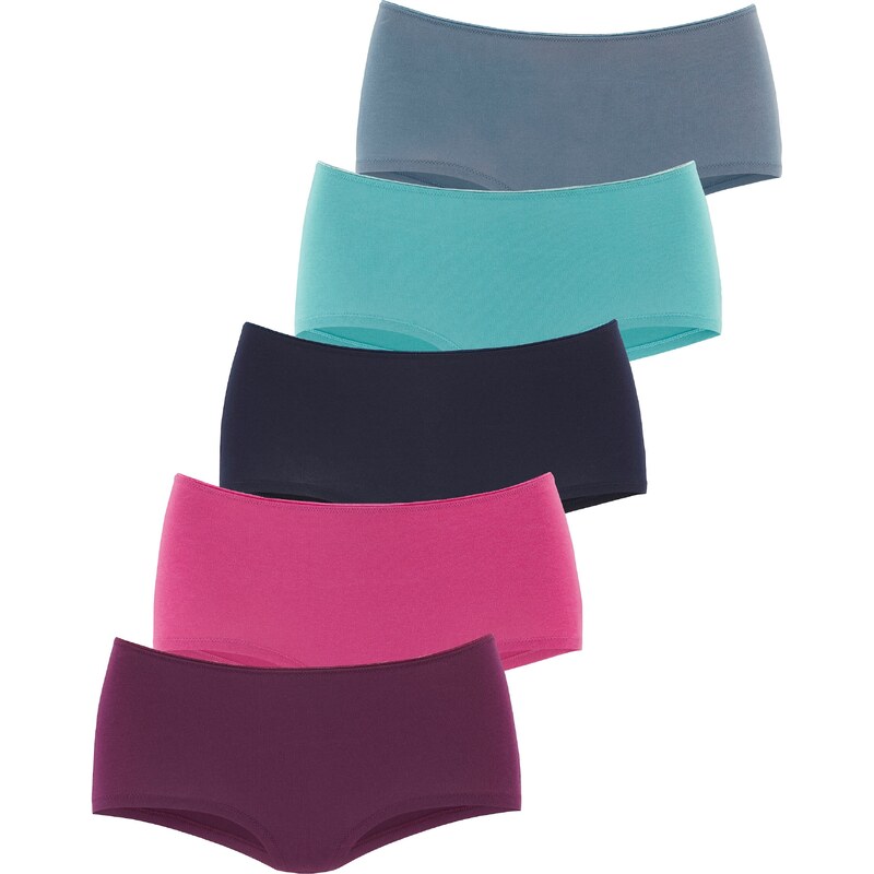 LASCANA Nohavičky námornícka modrá / tyrkysová / modrosivá / černicová 66718188