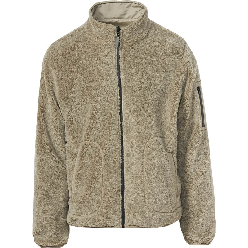 KOROSHI Prechodná bunda svetlohnedá 57223349