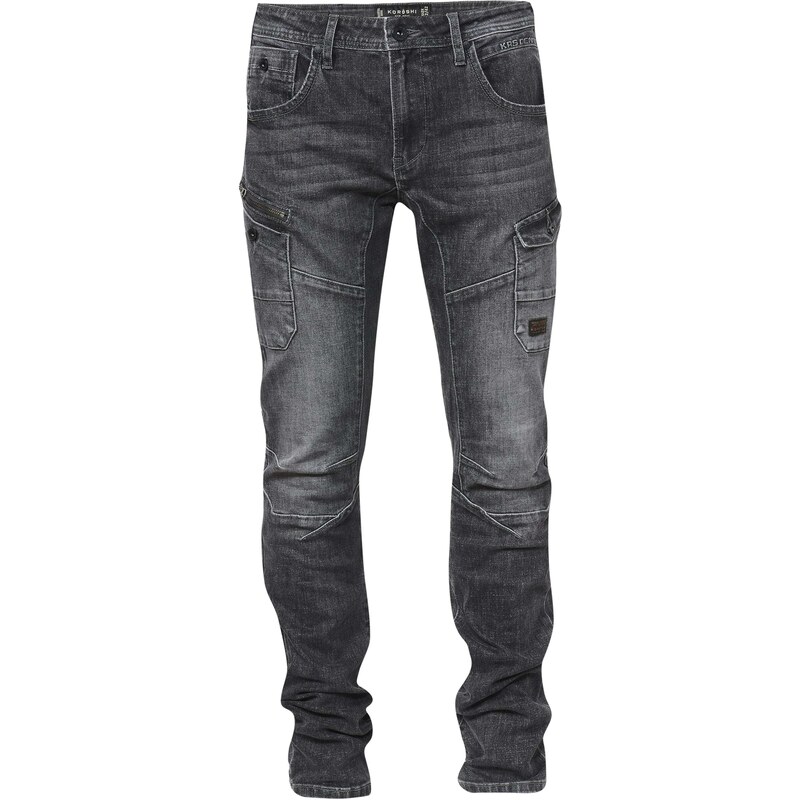 KOROSHI Džínsy sivá 57223350