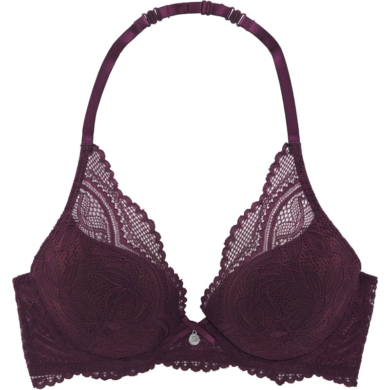 NUANCE Podprsenka baklažánová 57223438