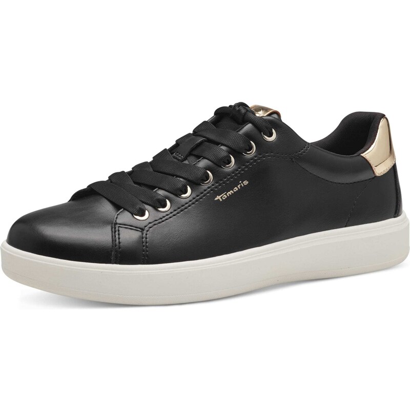Tamaris Nízke tenisky zlatá / čierna 57224019