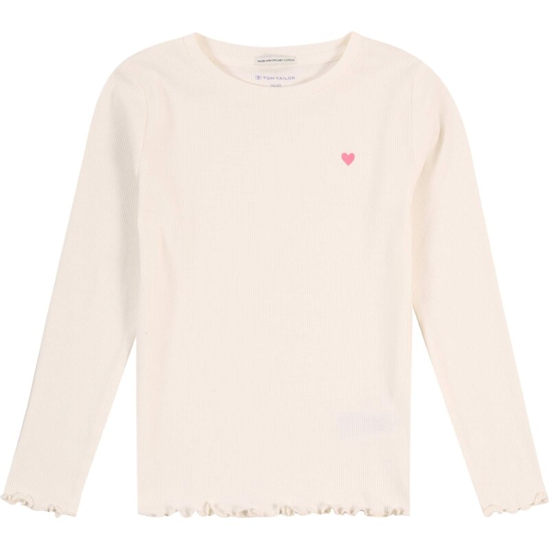 TOM TAILOR Tričko krémová / ružová 62072379