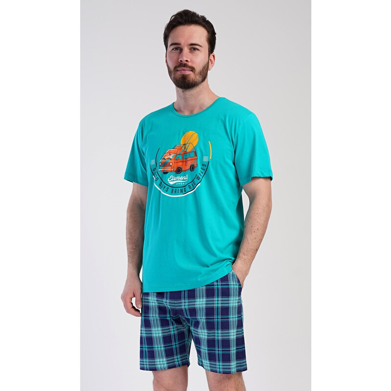 Vienetta MAN Pánske pyžamo šortky Adventure 57238121