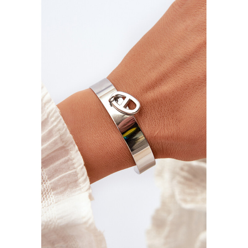 Glam Chic Dámsky náramok s ozdobou nerezová oceľ strieborná 60709671