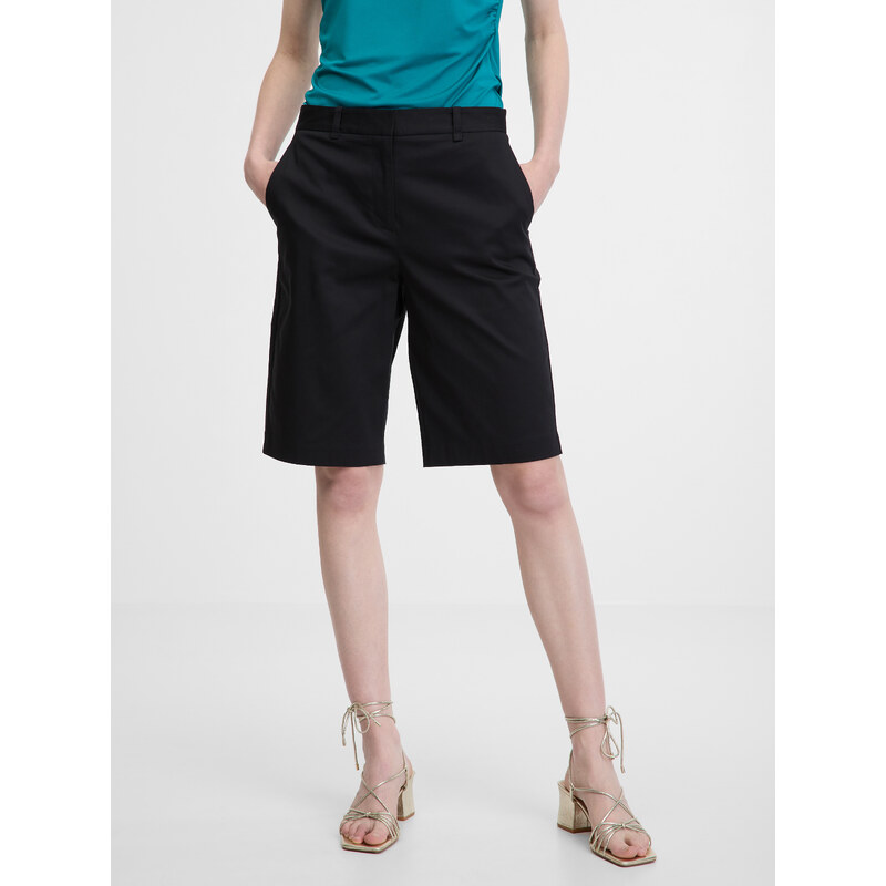Orsay Womens Black Shorts - Womens 57236625