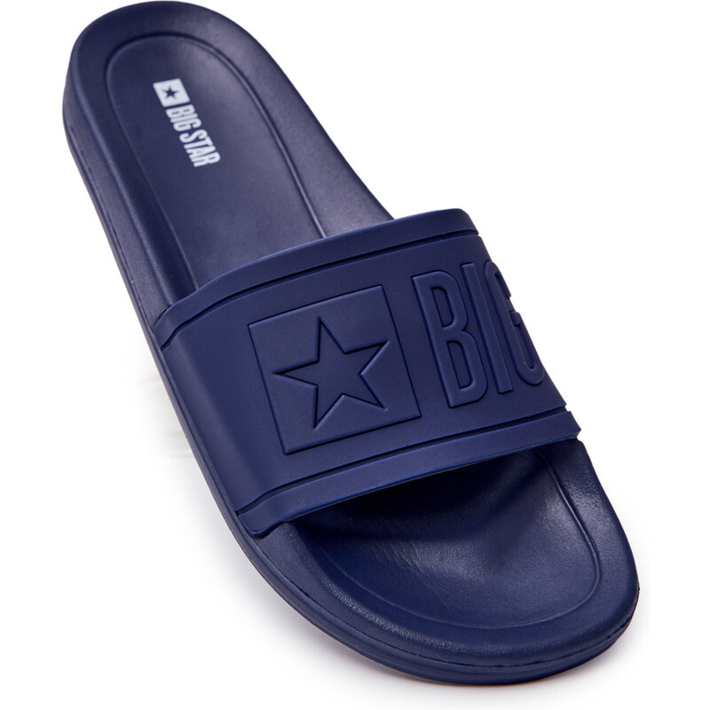 BIG STAR SHOES Pánska veľká hviezda Gumová námornícka modrá 50640880