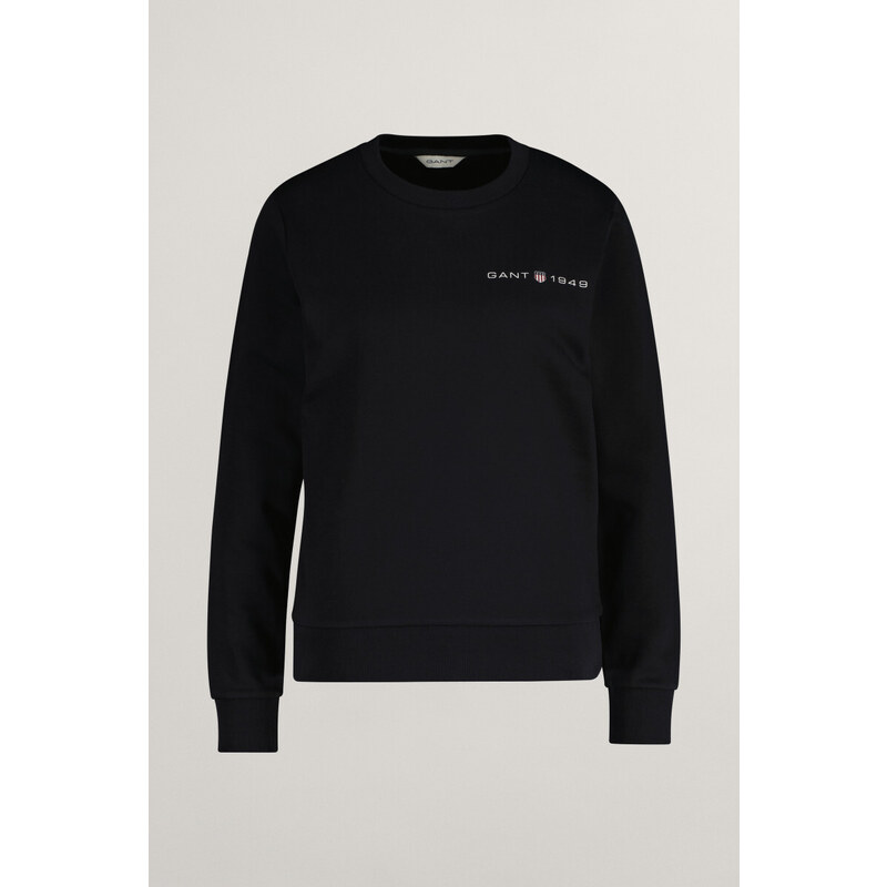 MIKINA GANT REG PRINTED GRAPHIC C-NECK BLACK 57240332