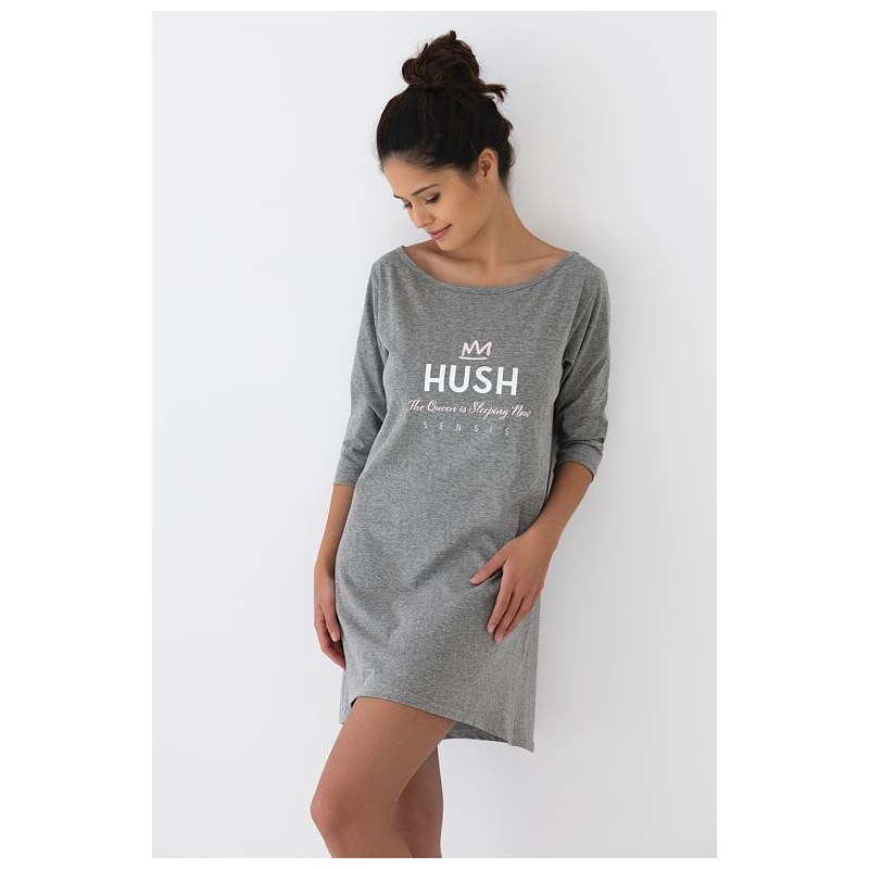 Sensis Nočná košieľka Hush sivá 57356599
