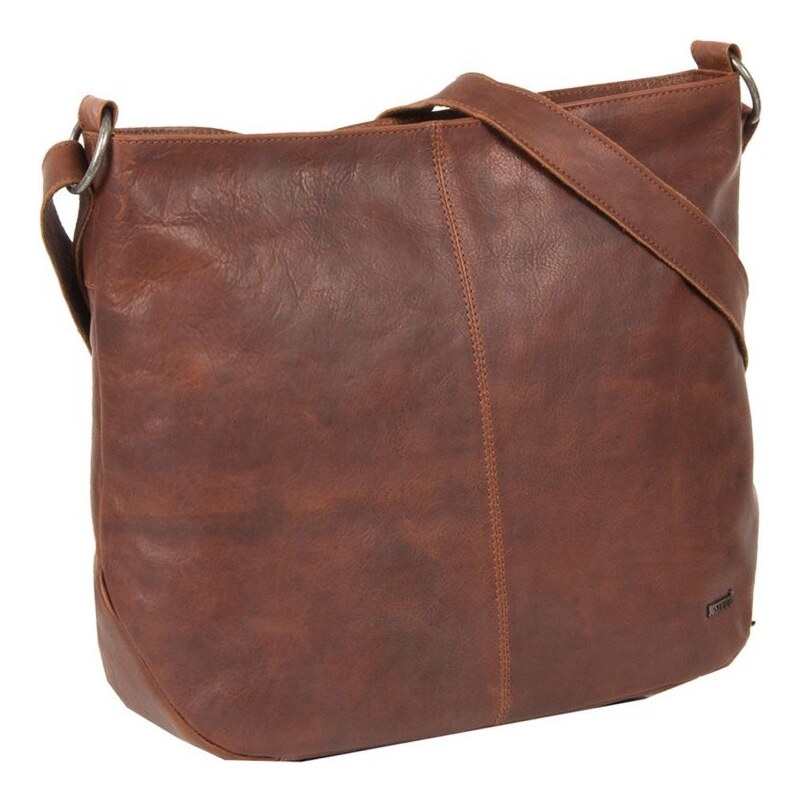 Justified Dámska kožená taška cez rameno EMILY hnedá 57248535